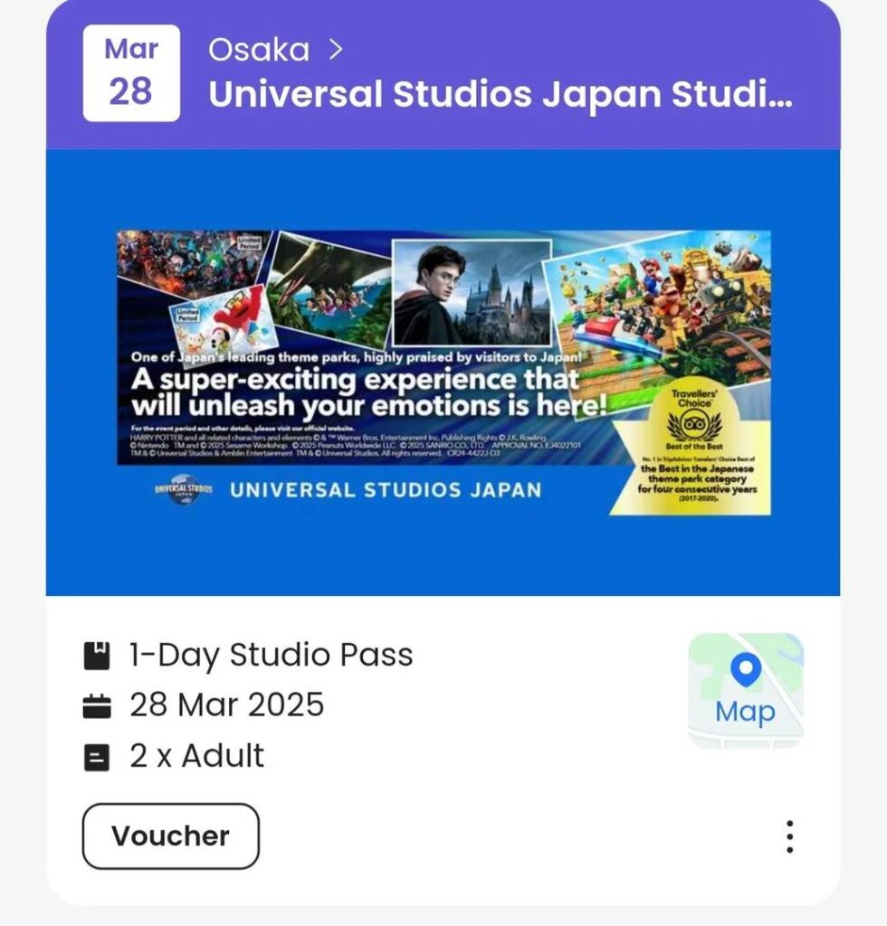 Buy Discounted Osaka Universal Studios Tickets – 2 Adult Passes for Best Price