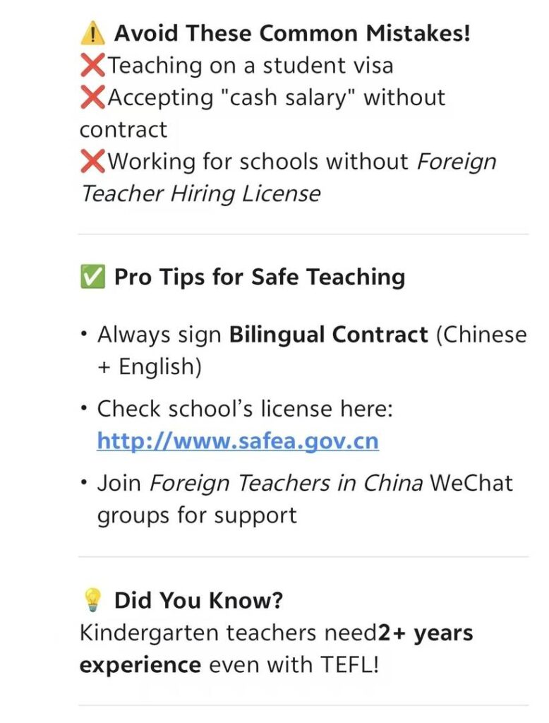 Wie man legal in China unterrichtet: Schritt-für-Schritt-Anleitung für ausländische Lehrer