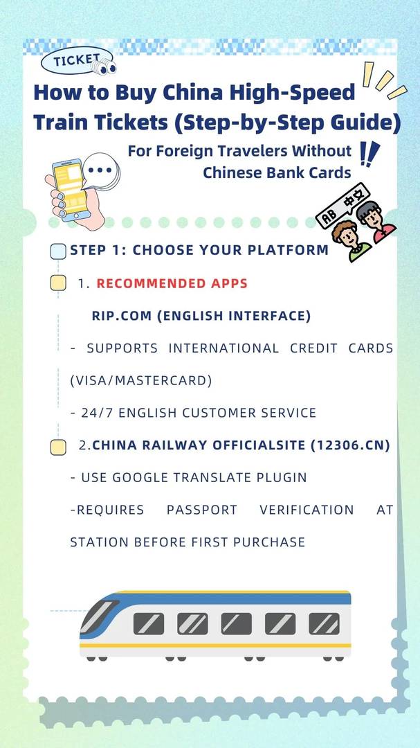 Step-by-Step Guide: How to Buy China High-Speed Train Tickets Online Easily