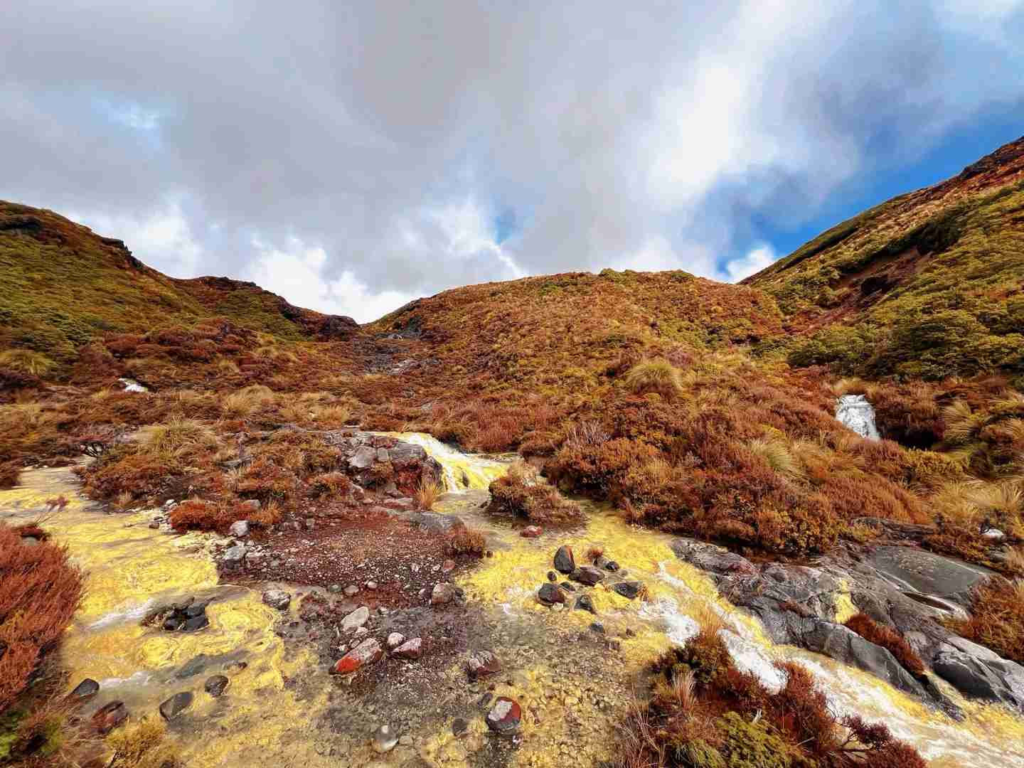 [Itinéraire de 19 jours en Nouvelle-Zélande en auto-stop] Explorer le Parc National de Tongariro : Randonnées et Vues Panoramiques