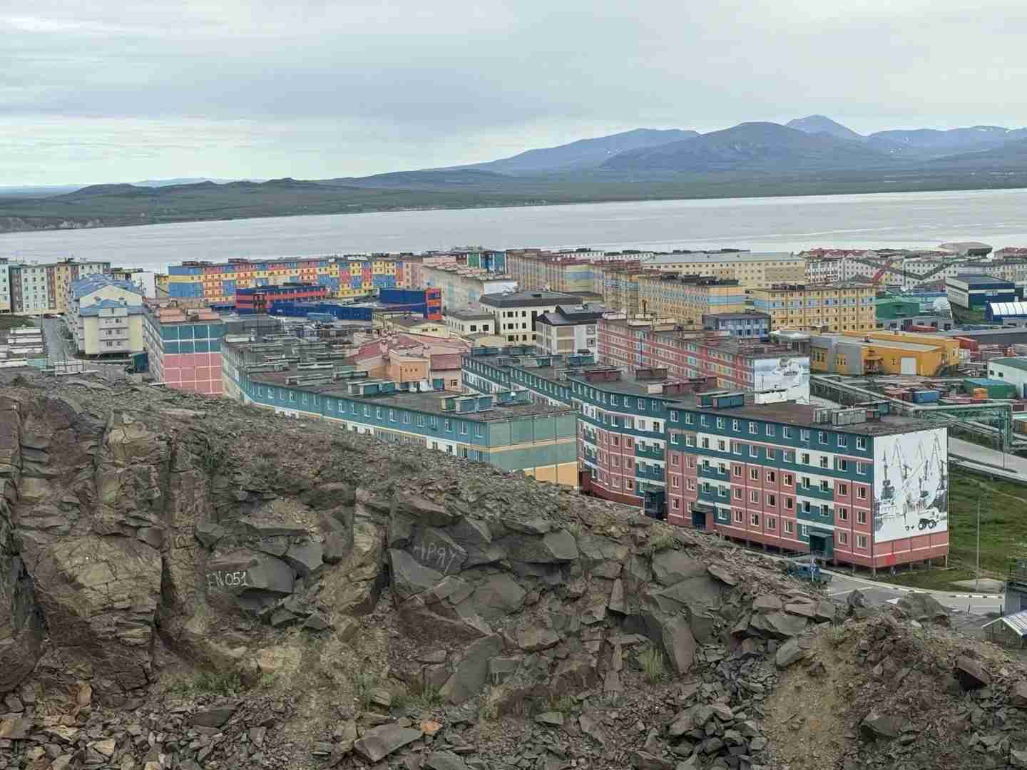 Anadyr Heights: Panoramic Views Overlooking Entire Anadyr and Anar
