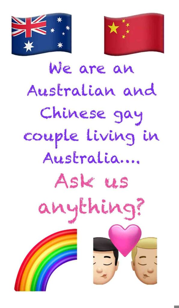 Casal australiano e chinês compartilha experiências culturais na Austrália 🌈