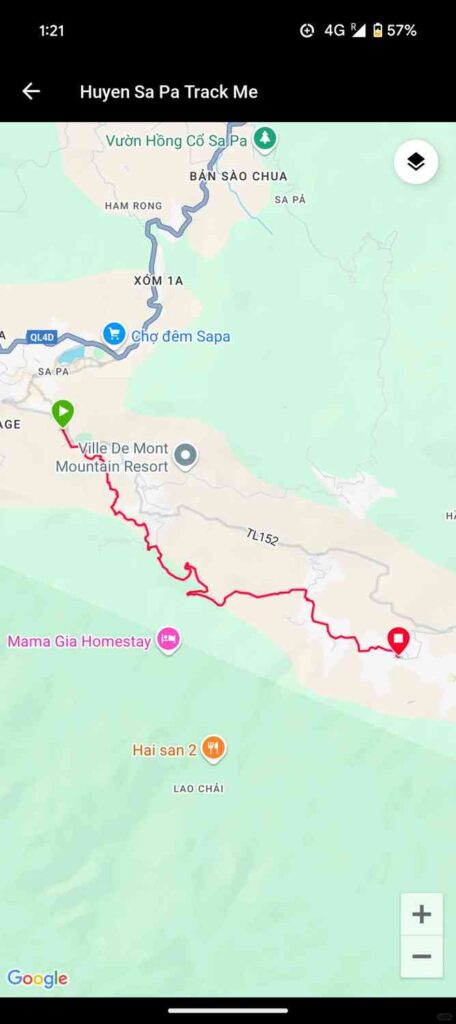 -Day Express Hanoi und Sapa Trekking Abenteuer-Reiseroute
