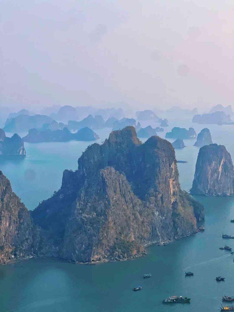Discover the Thrill: Climb Poetry Mountain in Halong Bay for Stunning Sea and Yadan Views