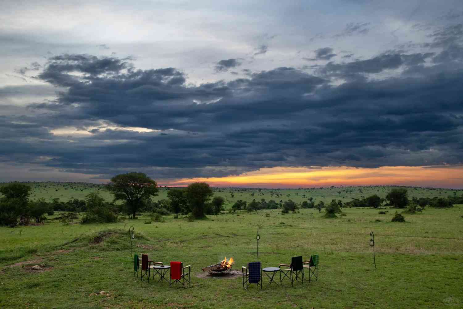 Experiência de Safári de Luxo: Serengeti Mara River Camp Hotel na Tanzânia