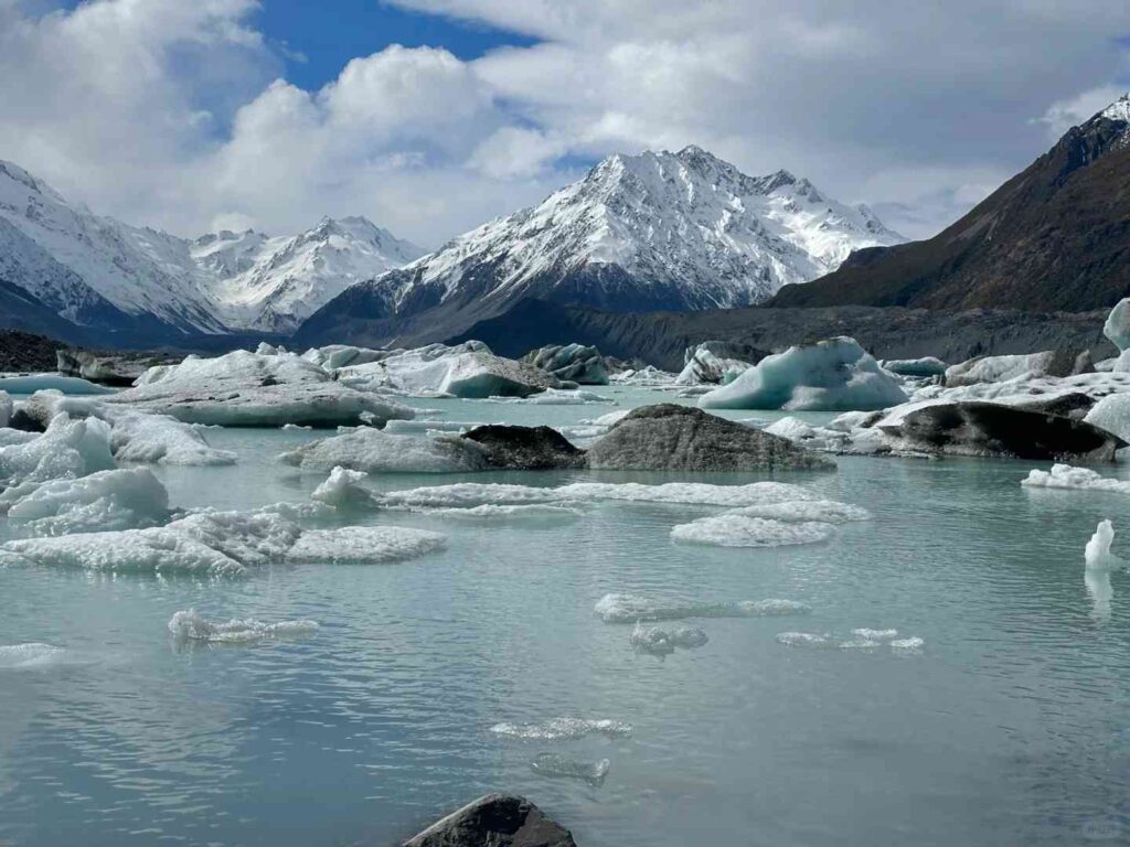 Missed the Glacier Helicopter Tour? Try the Scenic Tasman Glacier Hike Instead!