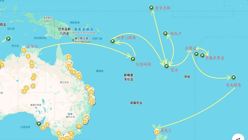 南太平洋の島の冒険4月-6月のエスケープのための旅行仲間を探しています!