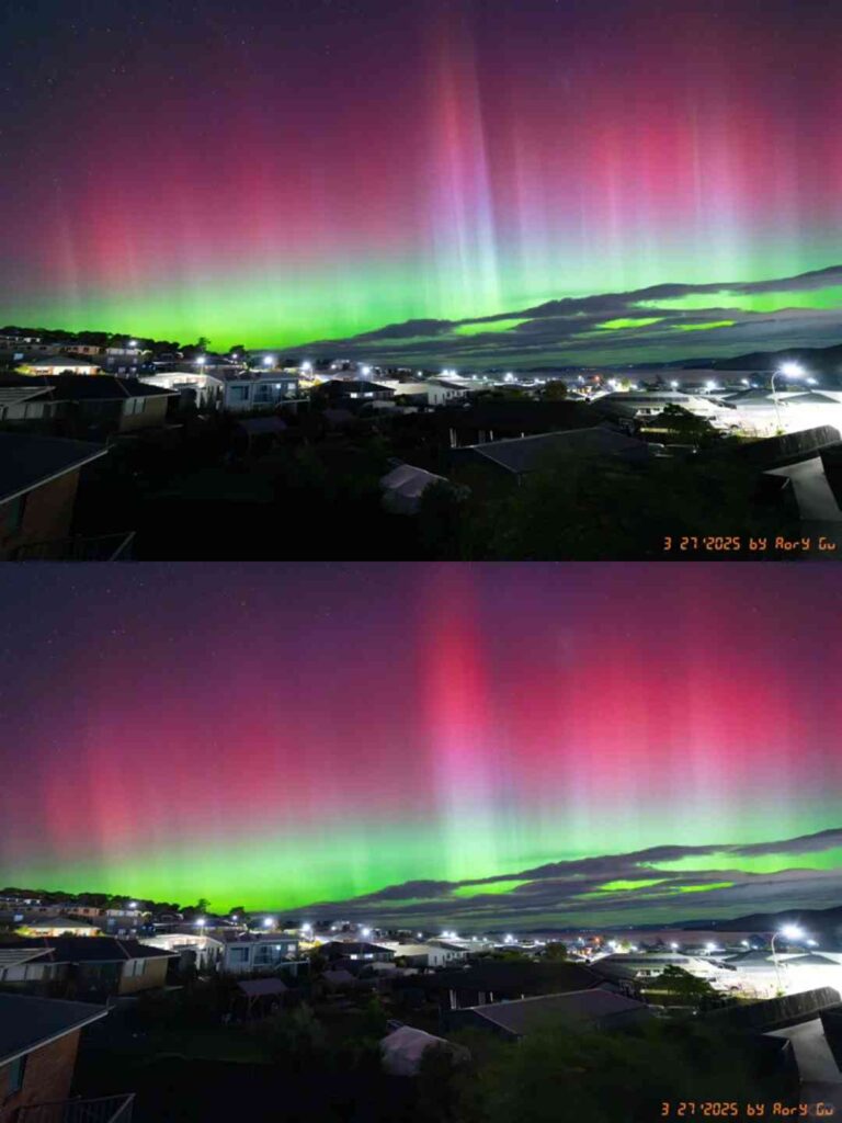 タスマニアでの三月のオーロラ爆発：最高の観測スポットと写真撮影のポイント