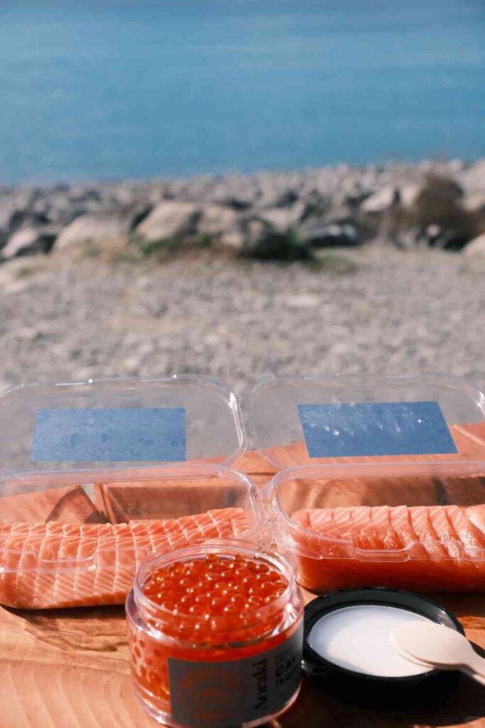 Wer könnte dem unwiderstehlichen Lachs aus den Alpen von Mount Cook widerstehen?