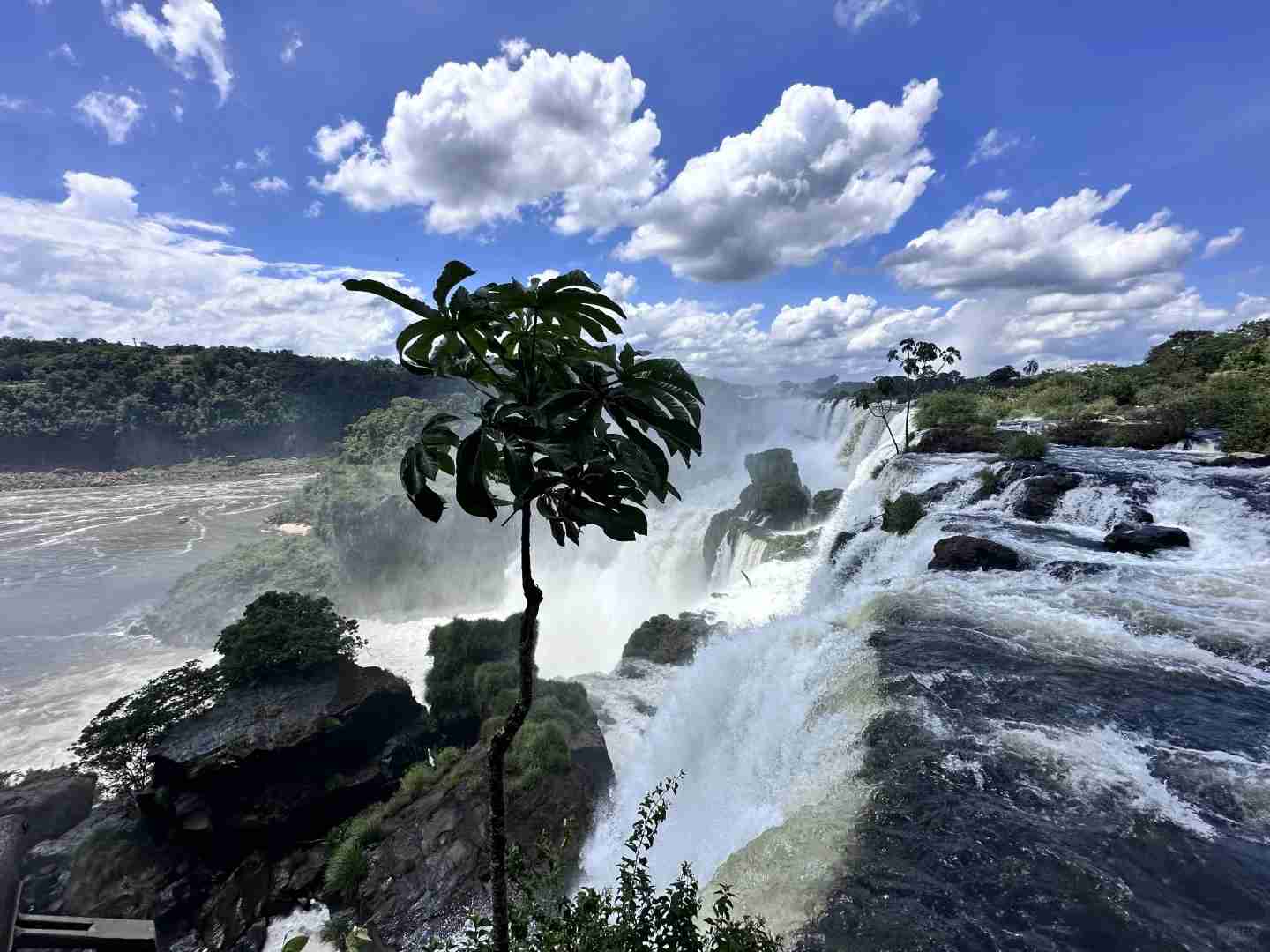 Aventure Solitaire Courageuse : Exploration des Chutes d'Iguazu en Argentine