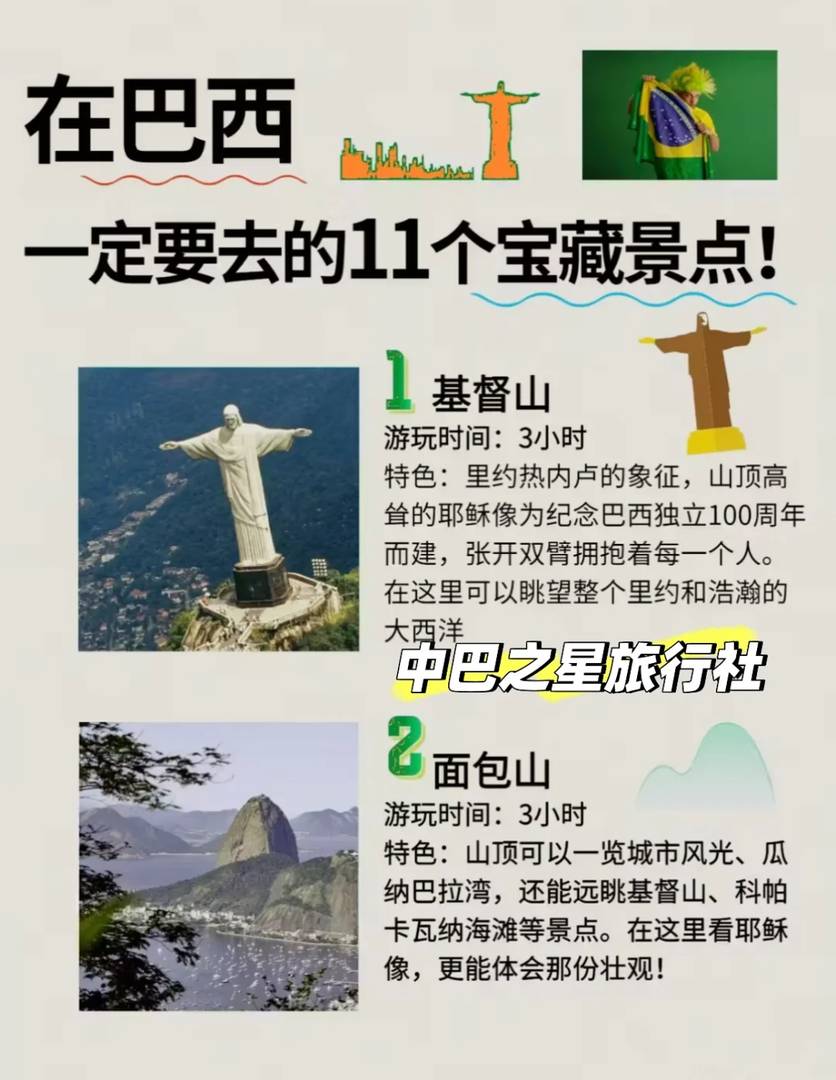 忘れられない冒険のためにブラジルに隠された11の宝を探そう