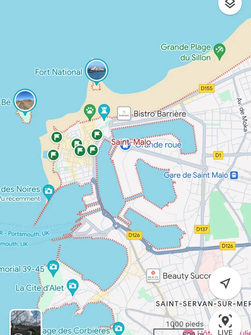 Entdecken Sie den Charme von Saint-Malo, Frankreich, auf einer perfekten Zweitagefahrt