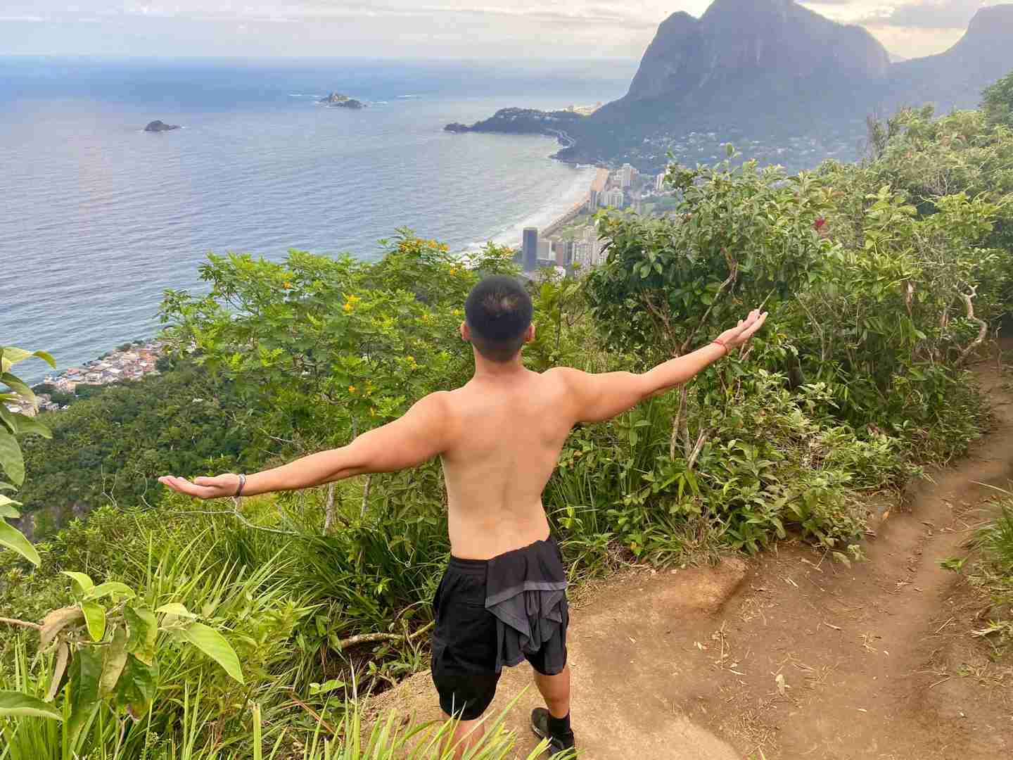 Explore Rio de Janeiro's Morro Dois Irmãos Hiking Trails in Brazil