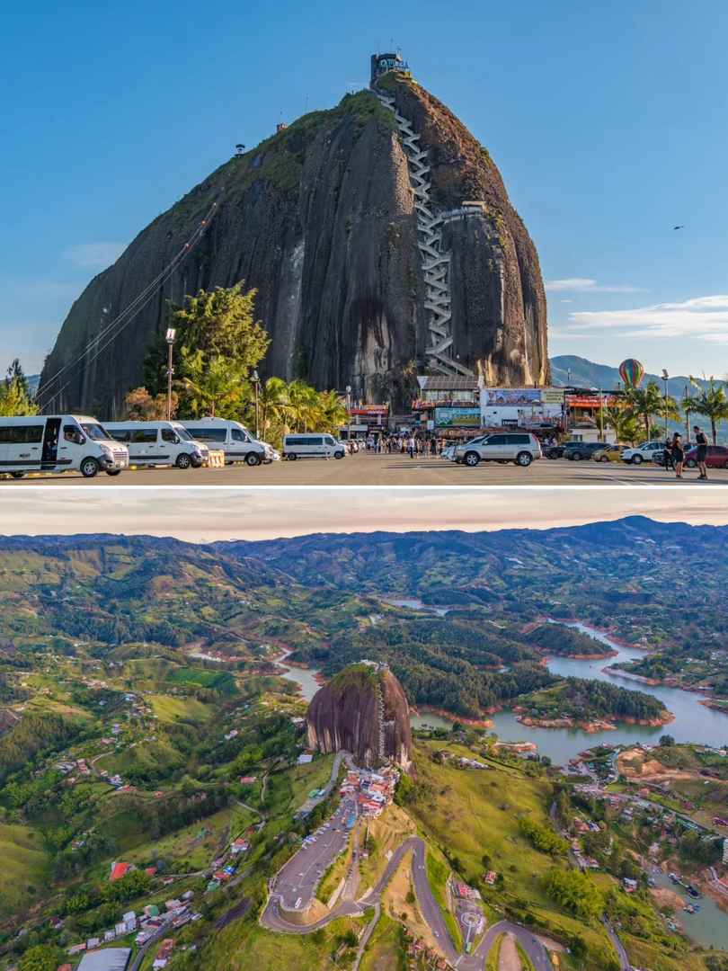 Guatapé Rock with a Stitched Wound: Unique Colombia Photo Guide