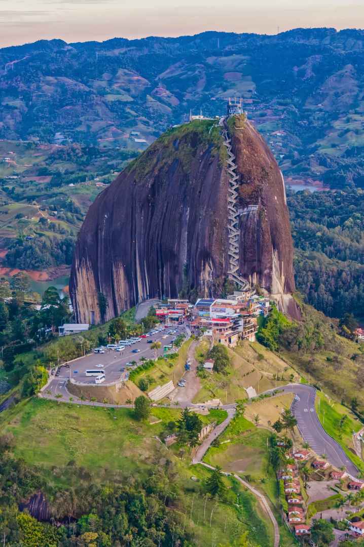 Guatapé Rock with a Stitched Wound: Unique Colombia Photo Guide