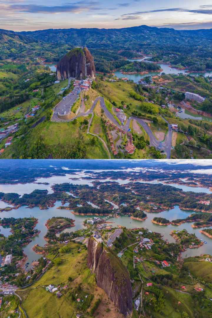 Guatapé Rock with a Stitched Wound: Unique Colombia Photo Guide