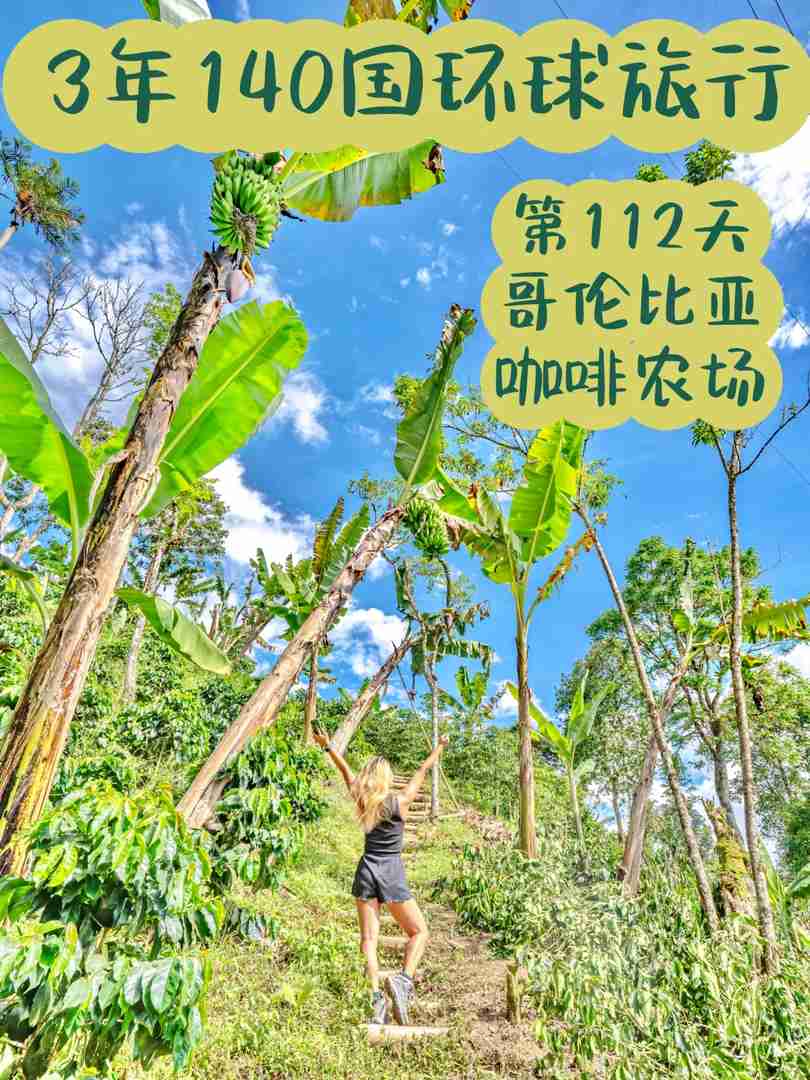 Hiking Through Colombian Coffee Farms on My Around the World Trip Day 112