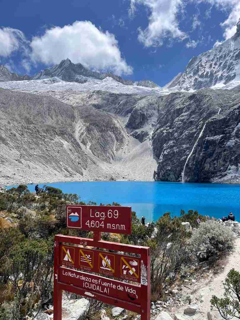 Hiking in Peru Huaraz to Laguna 69 | Best Trails and Scenic Views
