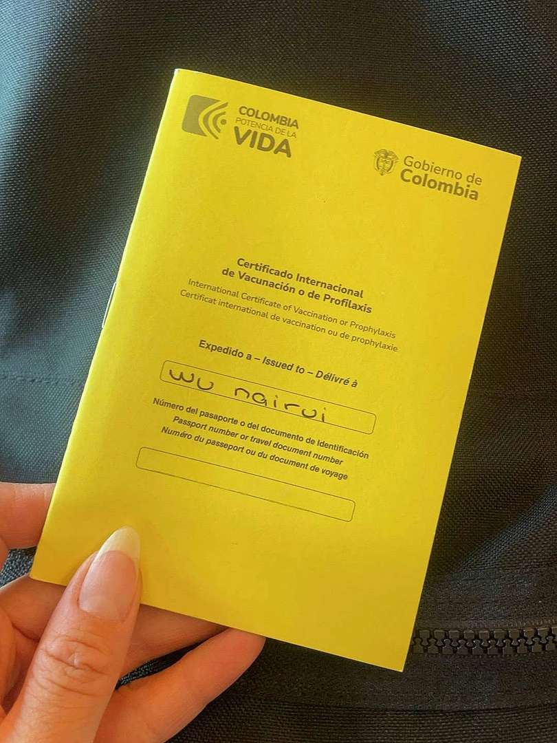 How to Obtain an International Vaccine Card at Bogota Airport in Colombia