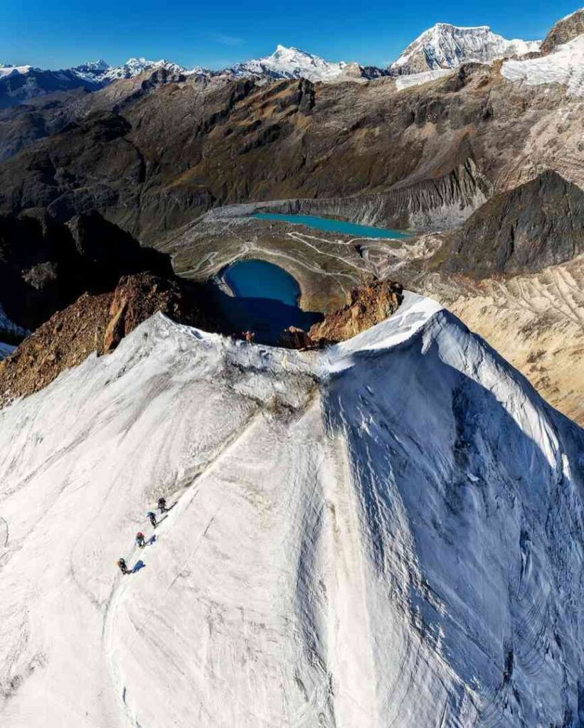 Peru Andes Trek: Explore Breathtaking Snowy Mountain Peaks in South America