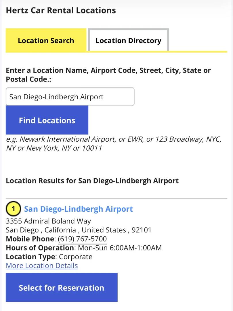 Plan Your Self-Driving USA Trip with Detailed Car Rental Reservation Records