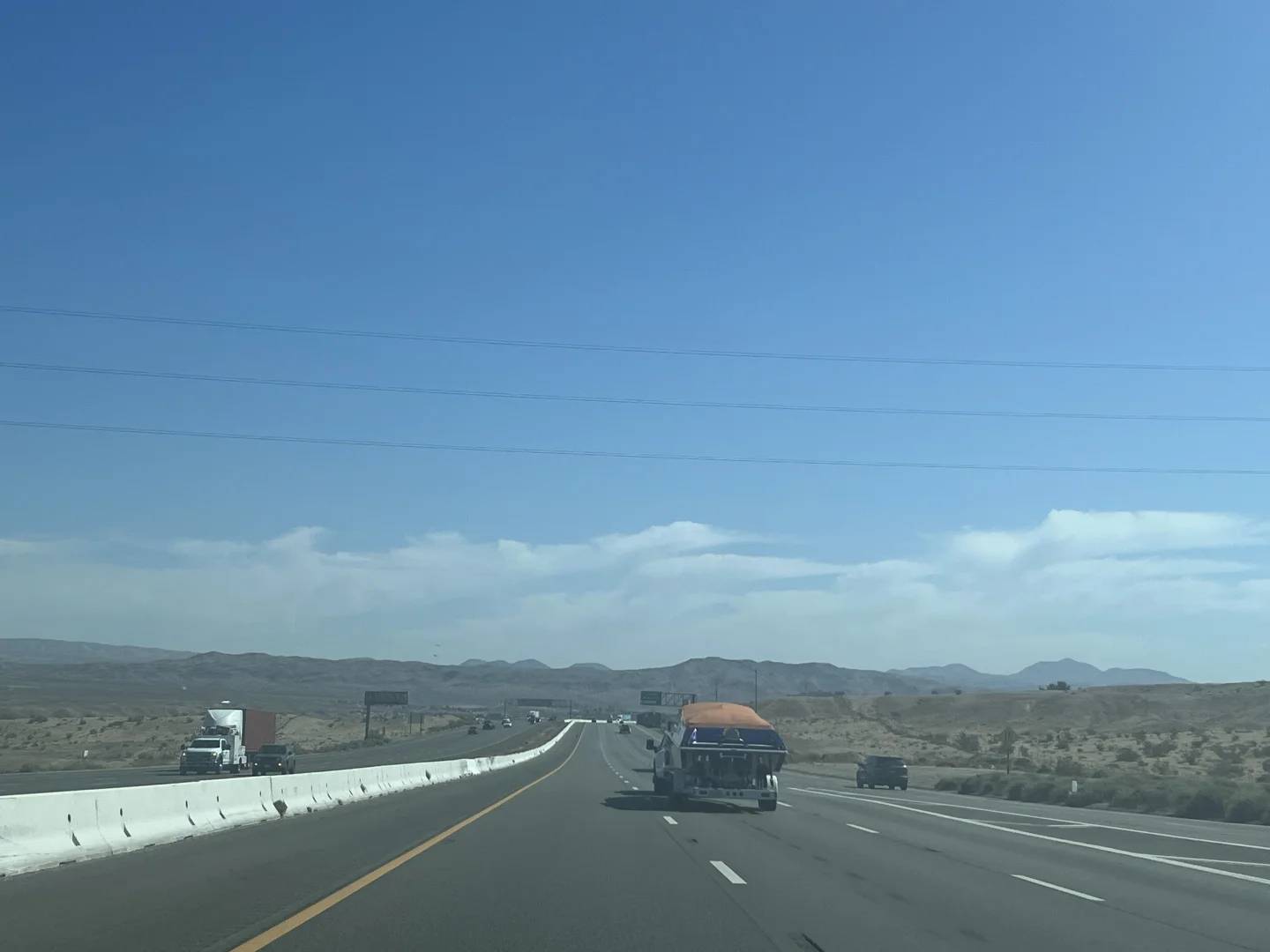 Self-Driving Car Experience: Los Angeles to Las Vegas Road Trip