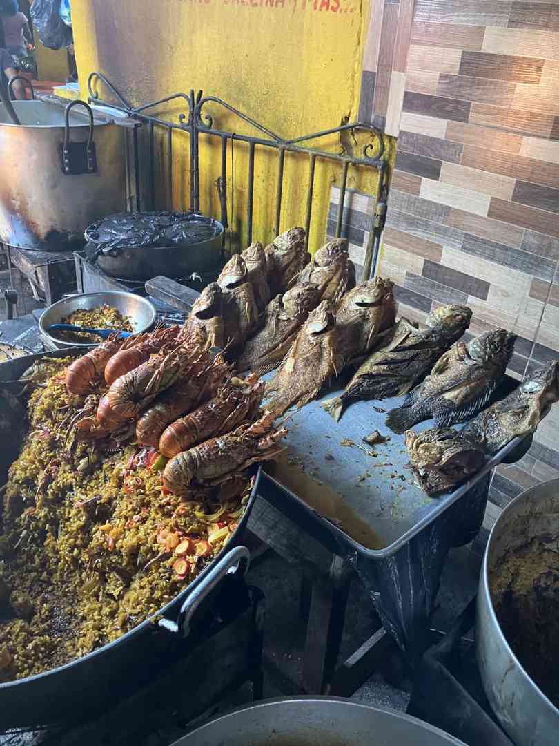 Onde Apreciar Arroz Frito com Lagosta Delicioso no Mercado Local de Cartagena