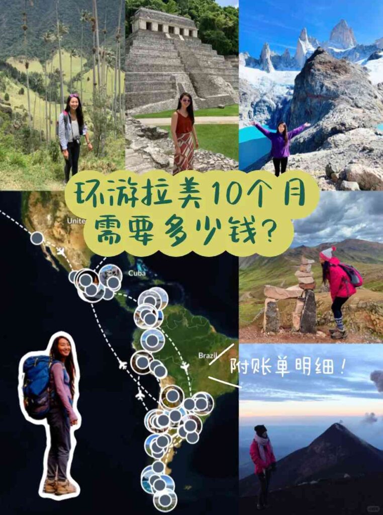 Cost of Backpacking Solo in Latin America for 10 Months on a Budget