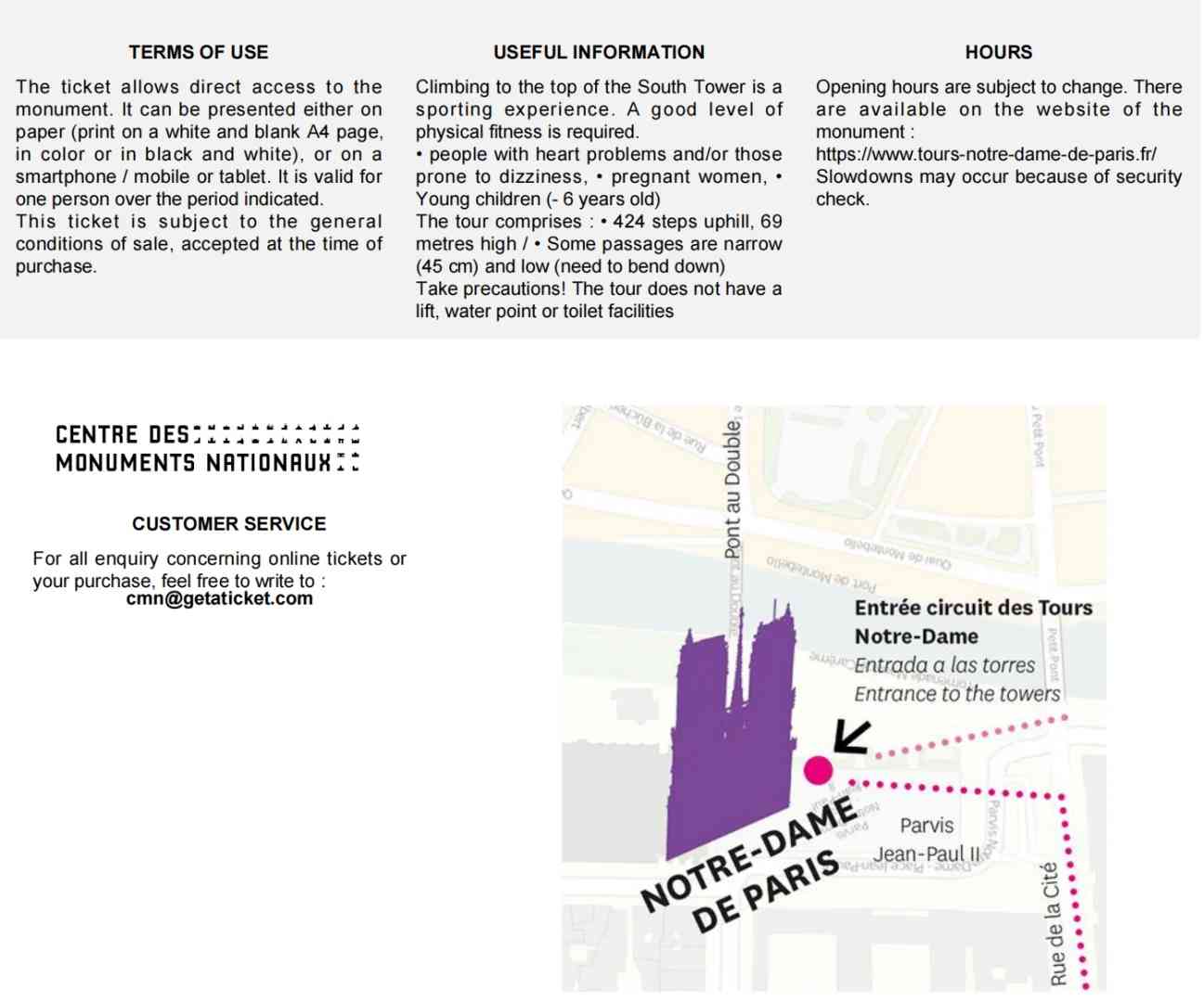 Billets pour la tour de la cathédrale Notre-Dame maintenant disponibles - Réservation d'accès direct à la nef et visites sans file d'attente